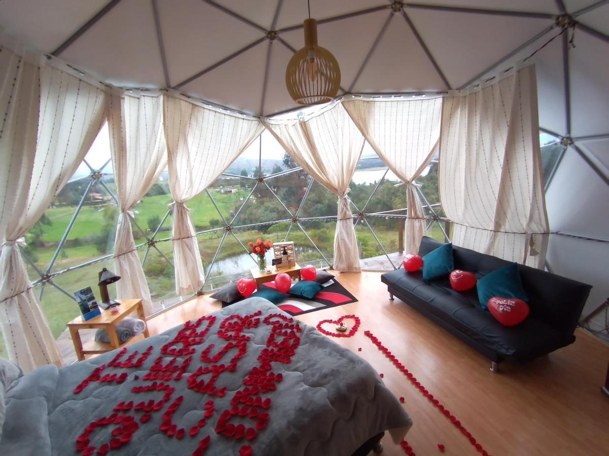 Glamping La Villa Guatavita Bagian luar foto