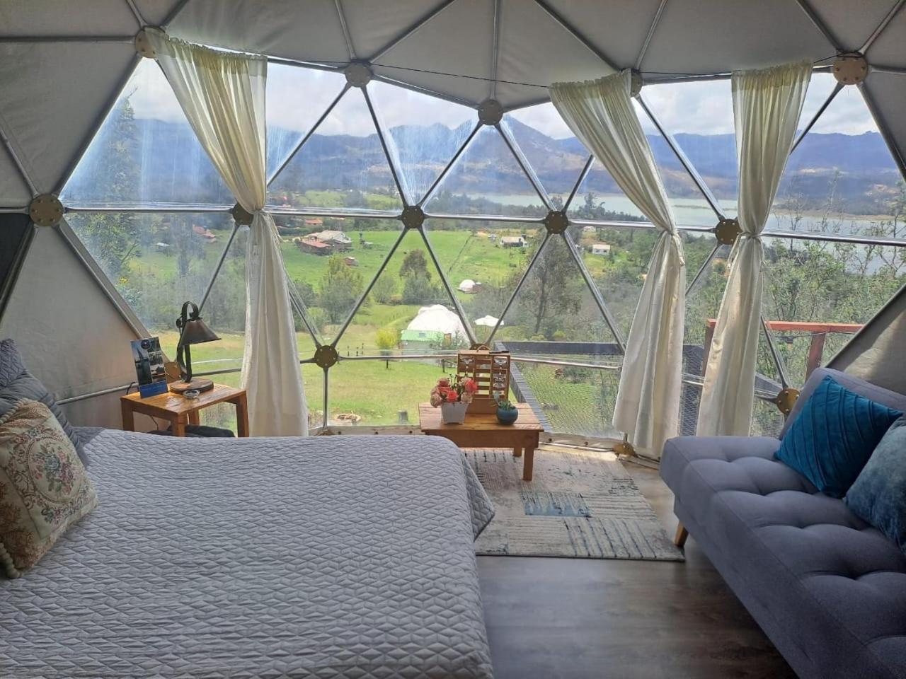 Glamping La Villa Guatavita Bagian luar foto